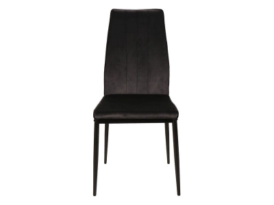 Krzesło tapicerowane ATOM velvet czarny BLUVEL 19