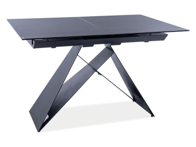Stół rozkładany WESTIN SG czarny 120(160)X80