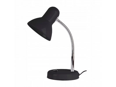 Lampka biurkowa LED do czytania komputera nauki ACTION VO2504 czarny E27