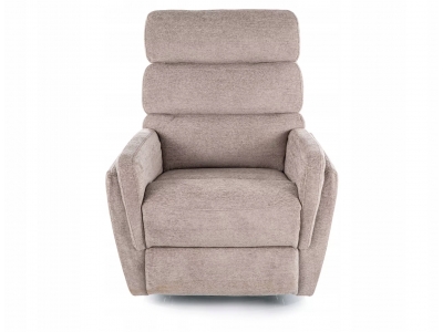 Fotel rozkładany bujany obracany podnóżek relax Argos RAVEN 30 beż Signal