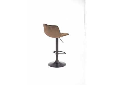 Hoker z podnośnikiem glamour loft krzesło barowe H95 beżowy Bluvel 28