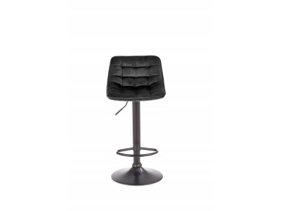 Hoker z podnośnikiem glamour loft krzesło barowe H95 czarny Bluvel 19