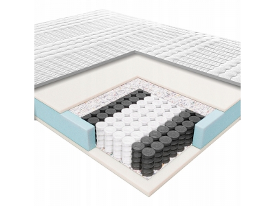 Materac dwustronny sprężynowy kieszeniowy Janpol WENUS 120 x 200 x 18cm ROL