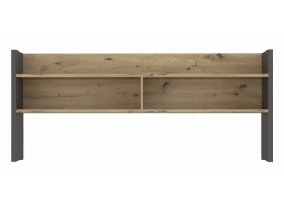Nadstawka do biurka MODULTRICK 140 cm Dąb Artisan / grafit MDUB122-M329