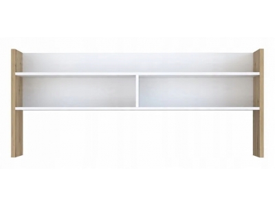 Nadstawka do biurka MODULTRICK 140 cm Biały/Dąb Artisan MDUB 122-M957