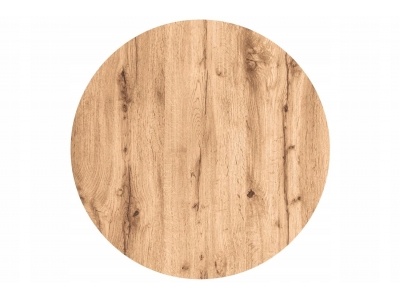 Ława okrągła stolik kawowy EOS D fi 60 dąb artisan / czarny Signal loft