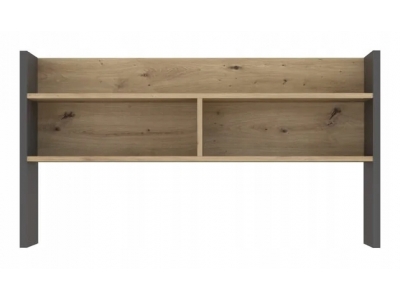 Nadstawka do biurka MODULTRICK 110 cm Dąb Artisan / grafit MDUN121-M329