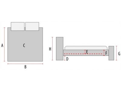 Łóżko tapicerowane z pojemnikiem młodzieżowe MONTREAL 90X200 Raven szary 07
