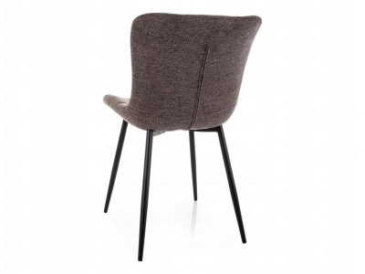 Krzesło tapicerowane salon jadalnia Julia Brego 40 cappuccino Signal