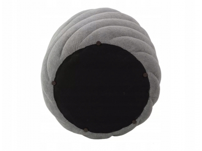 Pufa tapicerowana ze schowkiem otwierana Signal PELARO Jasny szary tap. 256