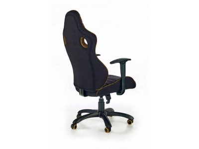 Fotel obrotowy biurowy gamingowy młodzieżowy Q-229 Signal czarny / szary