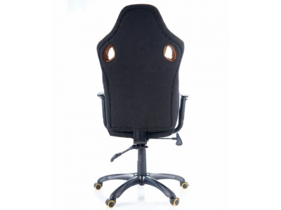 Fotel obrotowy biurowy gamingowy młodzieżowy Q-229 Signal czarny / szary