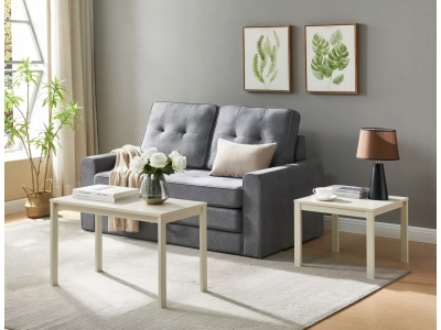 Ława FROST L4 Signal stolik kawowy kwadratowy 50 x 50 x 40 cm kaszmir