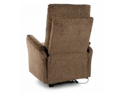 Fotel wypoczynkowy rozkładany elektryczny ATLAS Raven Cappuccino 45