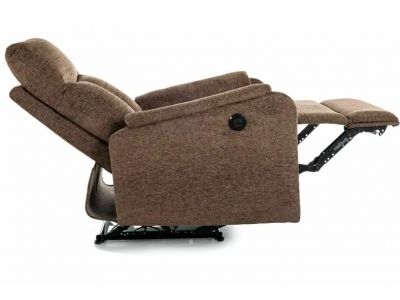 Fotel wypoczynkowy rozkładany elektryczny ATLAS Raven Cappuccino 45