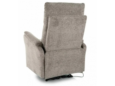 Fotel wypoczynkowy rozkładany elektryczny ATLAS Raven Szary 07