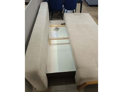Sofa / Kanapa TINY z funkcją spania oraz stolikiem tkanina SORENO 682