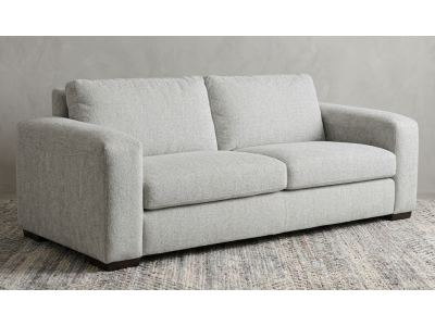 Sofa DAVOS 3BF /B3 bez funkcji spania tkanina VINCI 07 szary