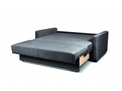 Sofa amerykanka IGA z funkcją spania tkanina Monolith 85 szary