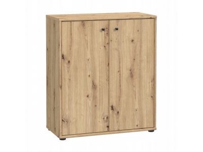 Komoda dwudrzwiowa z półkami ARCHBOX T2KK60-D78 dąb artisan Forte
