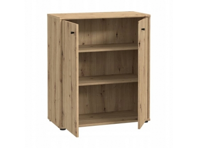 Komoda dwudrzwiowa z półkami ARCHBOX T2KK60-D78 dąb artisan Forte