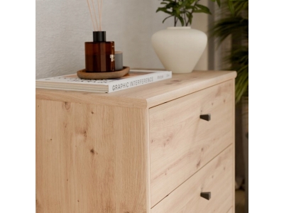 Komoda z szufladami ARCHBOX T2KK112-D78 Forte dąb artisan 54 x 66.3 x 34.8