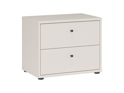 Komoda szafka nocna szauflady ARCHBOX T2KK011-D78 beż piaskowy Forte 54cm