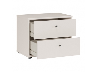 Komoda szafka nocna szauflady ARCHBOX T2KK011-D78 beż piaskowy Forte 54cm