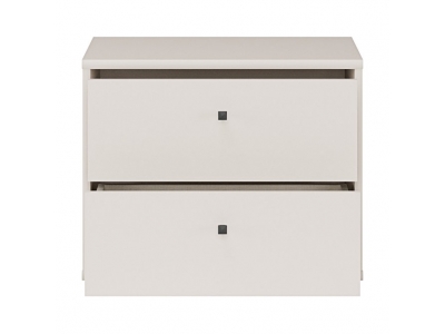 Komoda szafka nocna szauflady ARCHBOX T2KK011-D78 beż piaskowy Forte 54cm