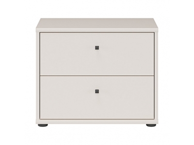 Komoda szafka nocna szauflady ARCHBOX T2KK011-D78 beż piaskowy Forte 54cm