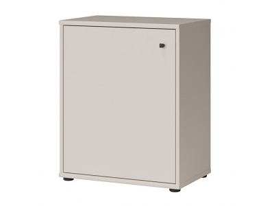 Komoda szafka nocna ARCHBOX T2KK111-U60 beż piaskowy Forte 54x34,8x66,3 cm