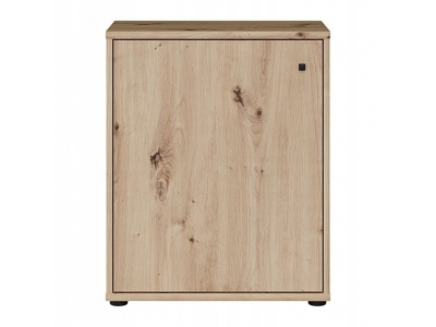 Komoda szafka nocna ARCHBOX T2KK111-D78 dąb artisan Forte 54x34,8x66,3 cm