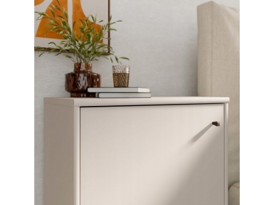 Komoda szafka nocna ARCHBOX T2KK111-U60 beż piaskowy Forte 54x34,8x66,3 cm