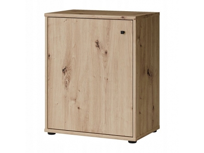 Komoda szafka nocna ARCHBOX T2KK111-D78 dąb artisan Forte 54x34,8x66,3 cm