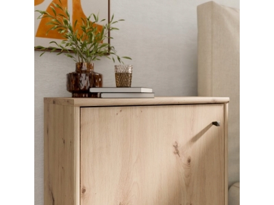 Komoda szafka nocna ARCHBOX T2KK111-D78 dąb artisan Forte 54x34,8x66,3 cm