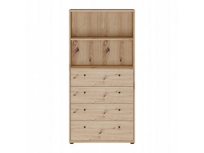 Regał ARCHBOX na książki z szaufladami T2KR411-D78 dąb artisan Forte