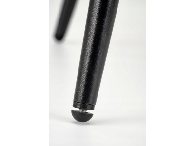 Krzesło tapicerowane salon jadalnia K608 Halmar tkanina velvet HLR11 beżowy