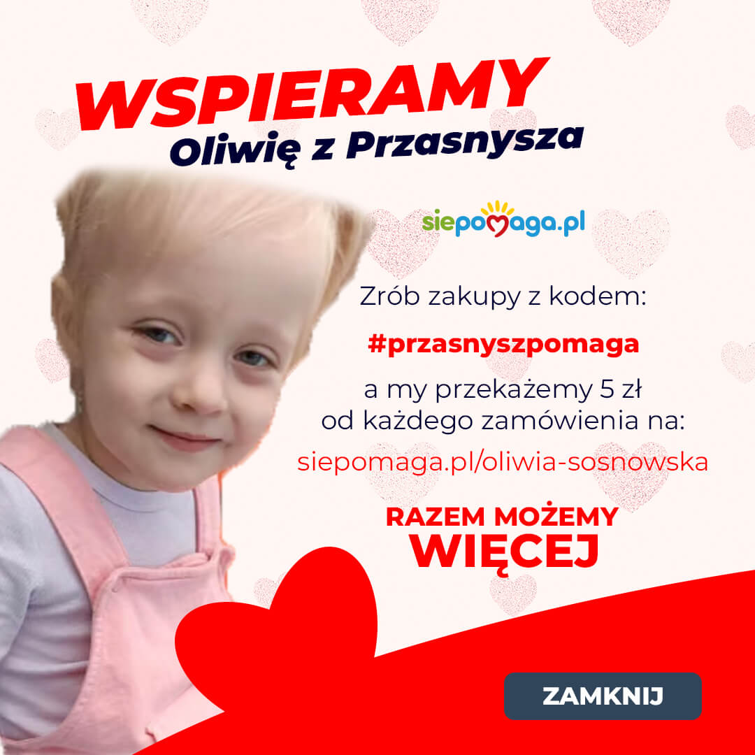 Wspieramy Oliwię z Przasnysza